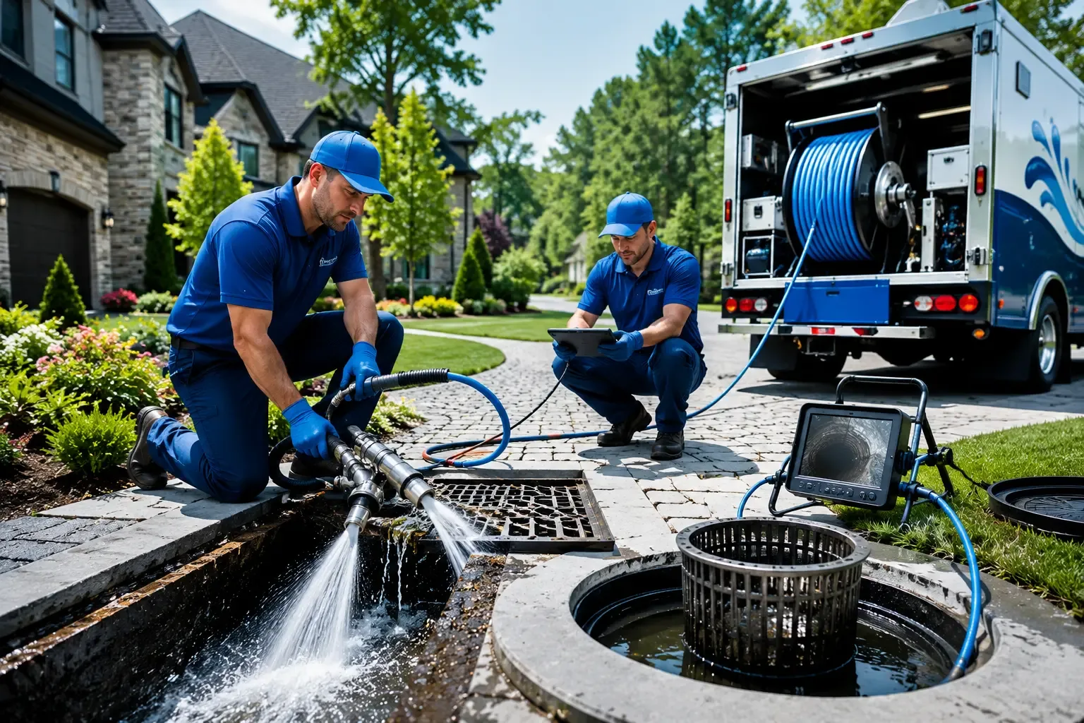 Local outdoor drain cleaning professionals in Eau Claire, WI