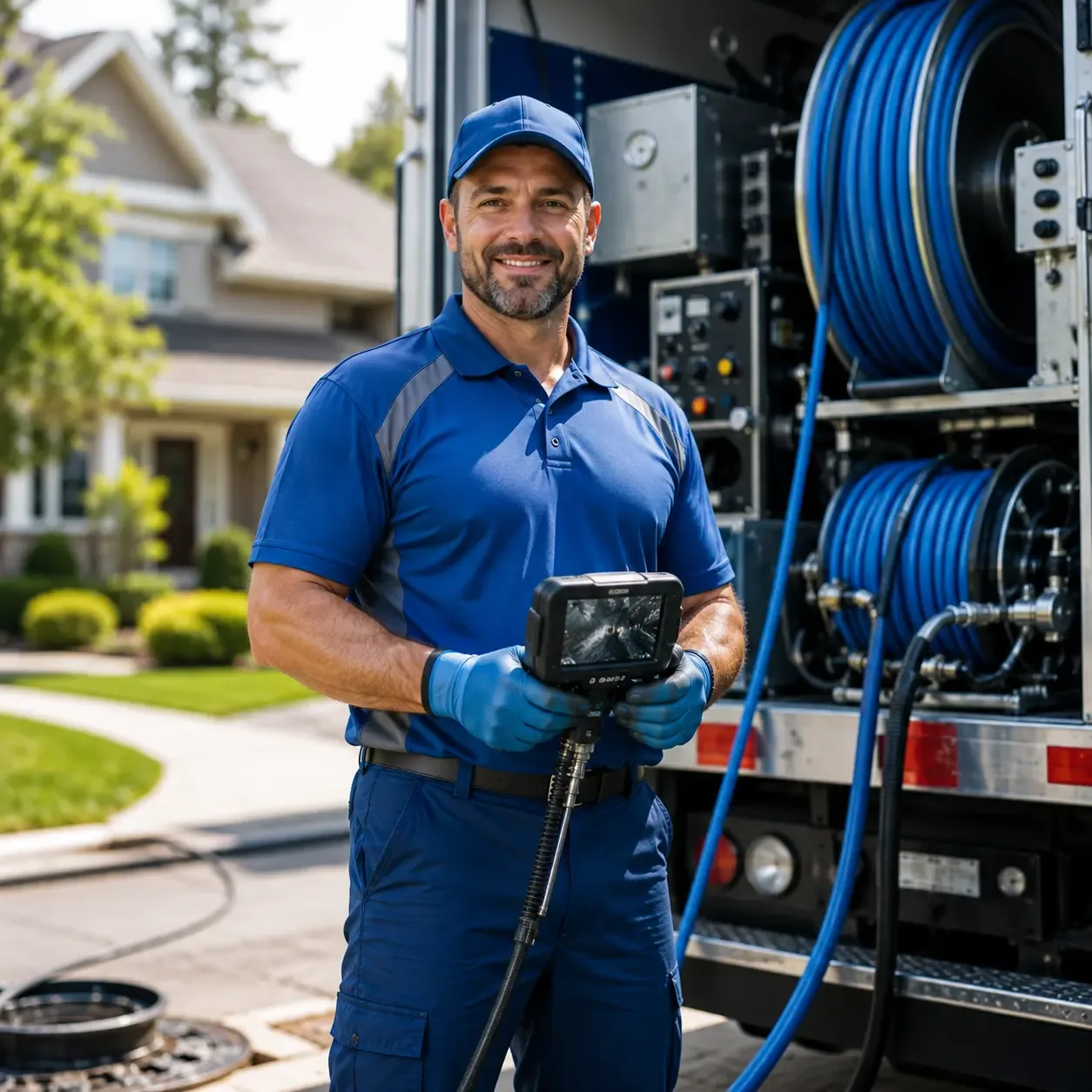 Local outdoor drain cleaning specialists in Eau Claire, WI